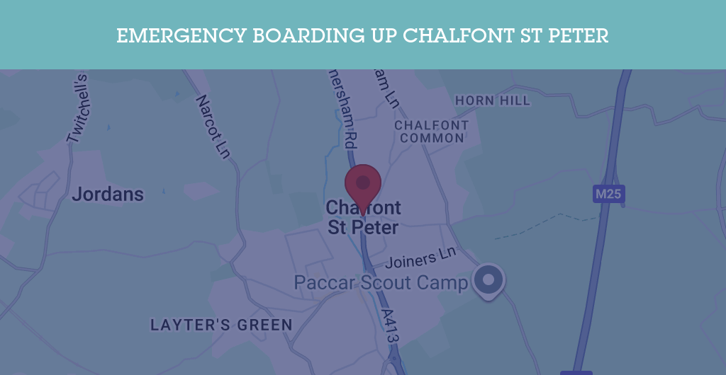 Emergency Boarding Up Services in Chalfont St Peter - SL postcode