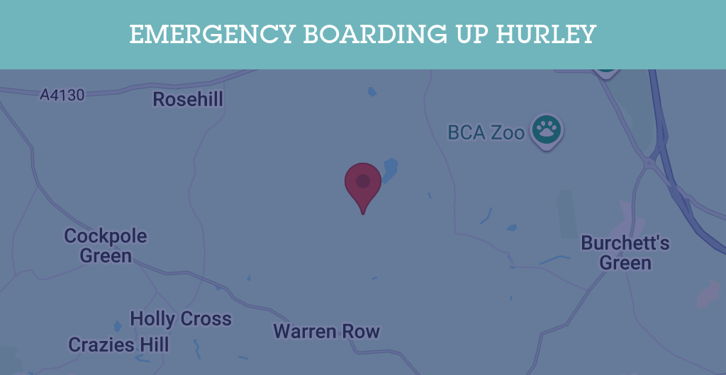 Emergency Boarding Up Services in Hurley - SL postcode