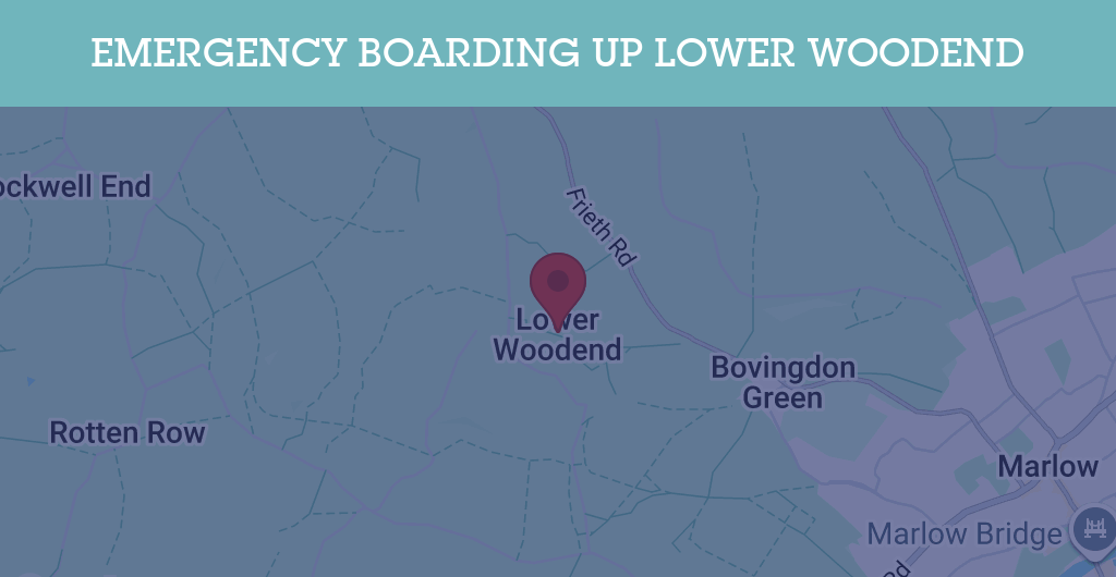 Emergency Boarding Up Services in Lower Woodend - SL postcode