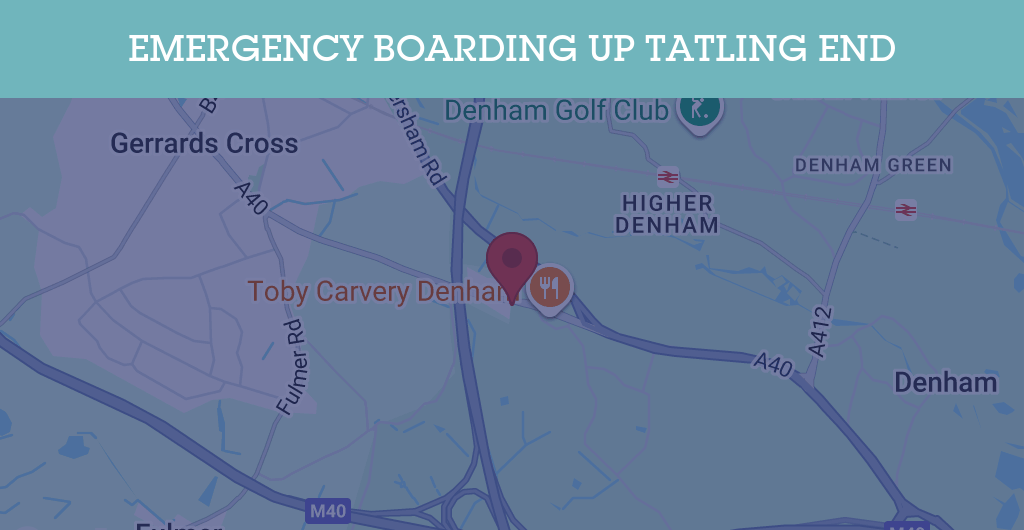 Emergency Boarding Up Services in Tatling End - SL postcode